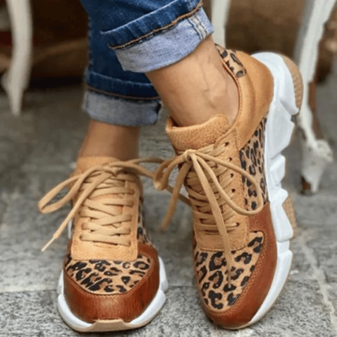 Zoe® | Sneakers leopardate casual confortevoli