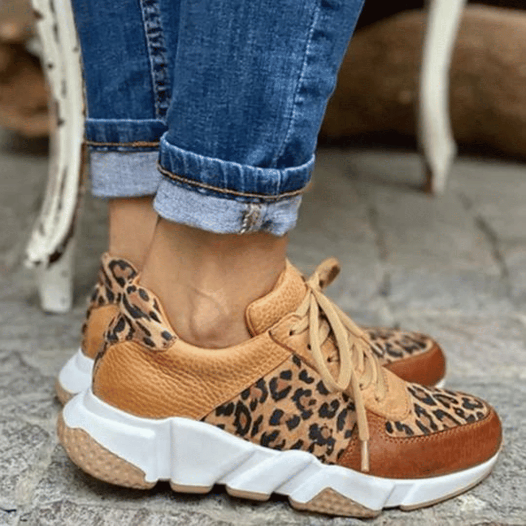 Zoe® | Sneakers leopardate casual confortevoli