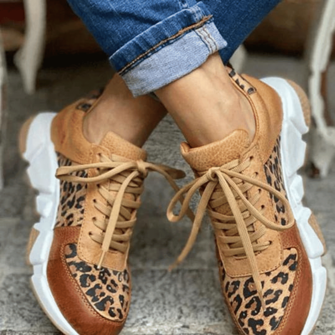 Zoe® | Sneakers leopardate casual confortevoli