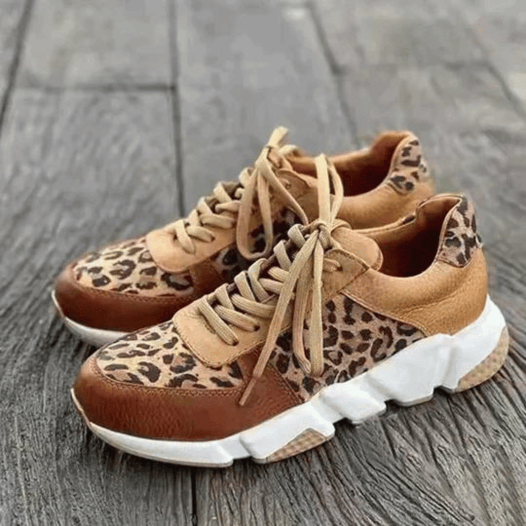 Zoe® | Sneakers leopardate casual confortevoli