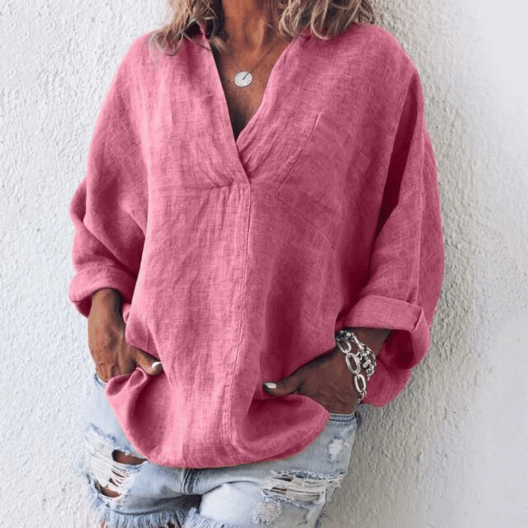 Daniela® | Blusa elegante 100% sostenibile