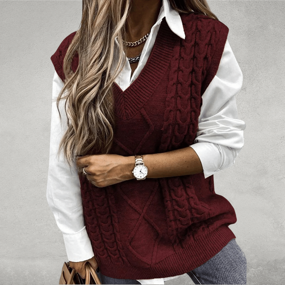 Olivia® - Pullover Elegante fatto a mano