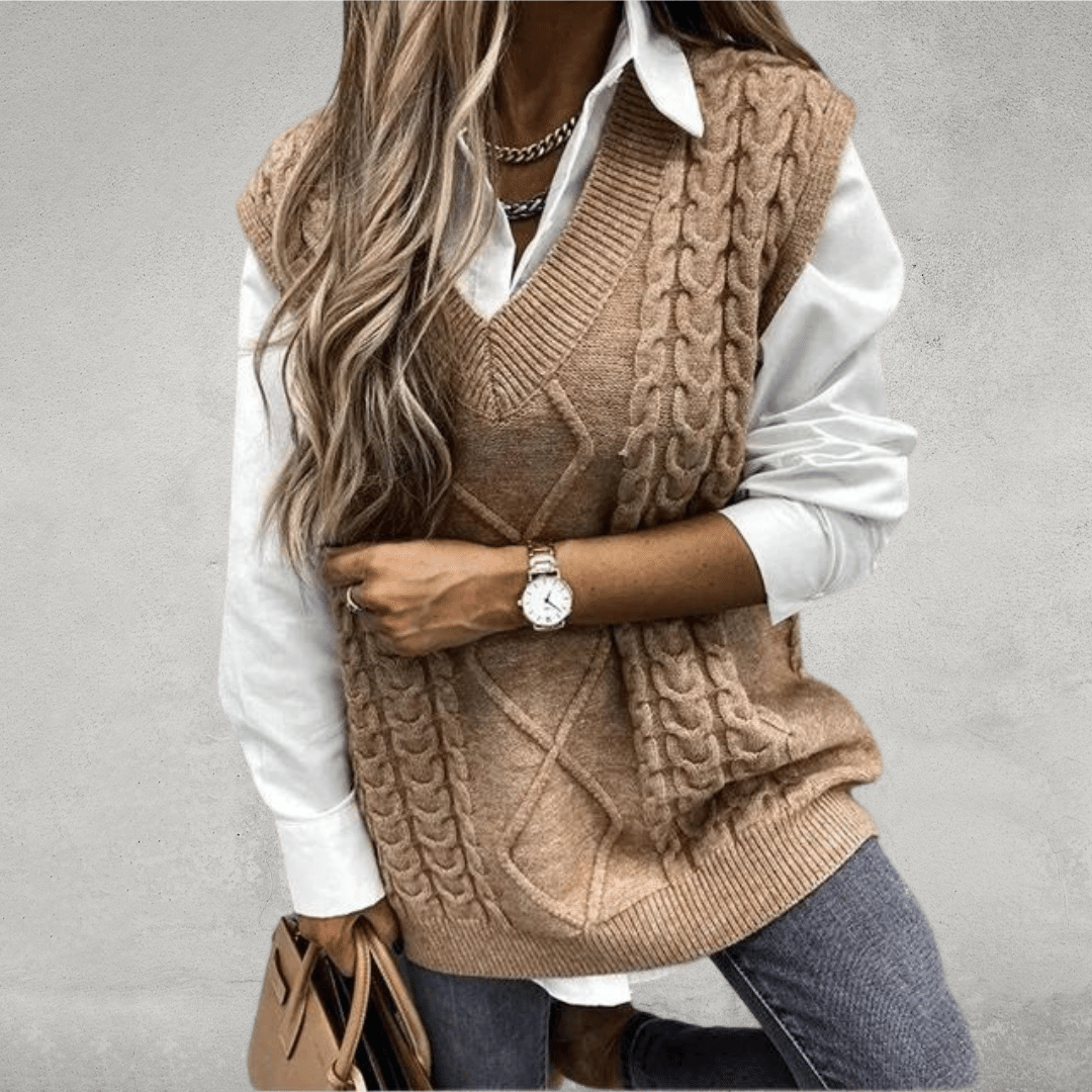 Olivia® - Pullover Elegante fatto a mano