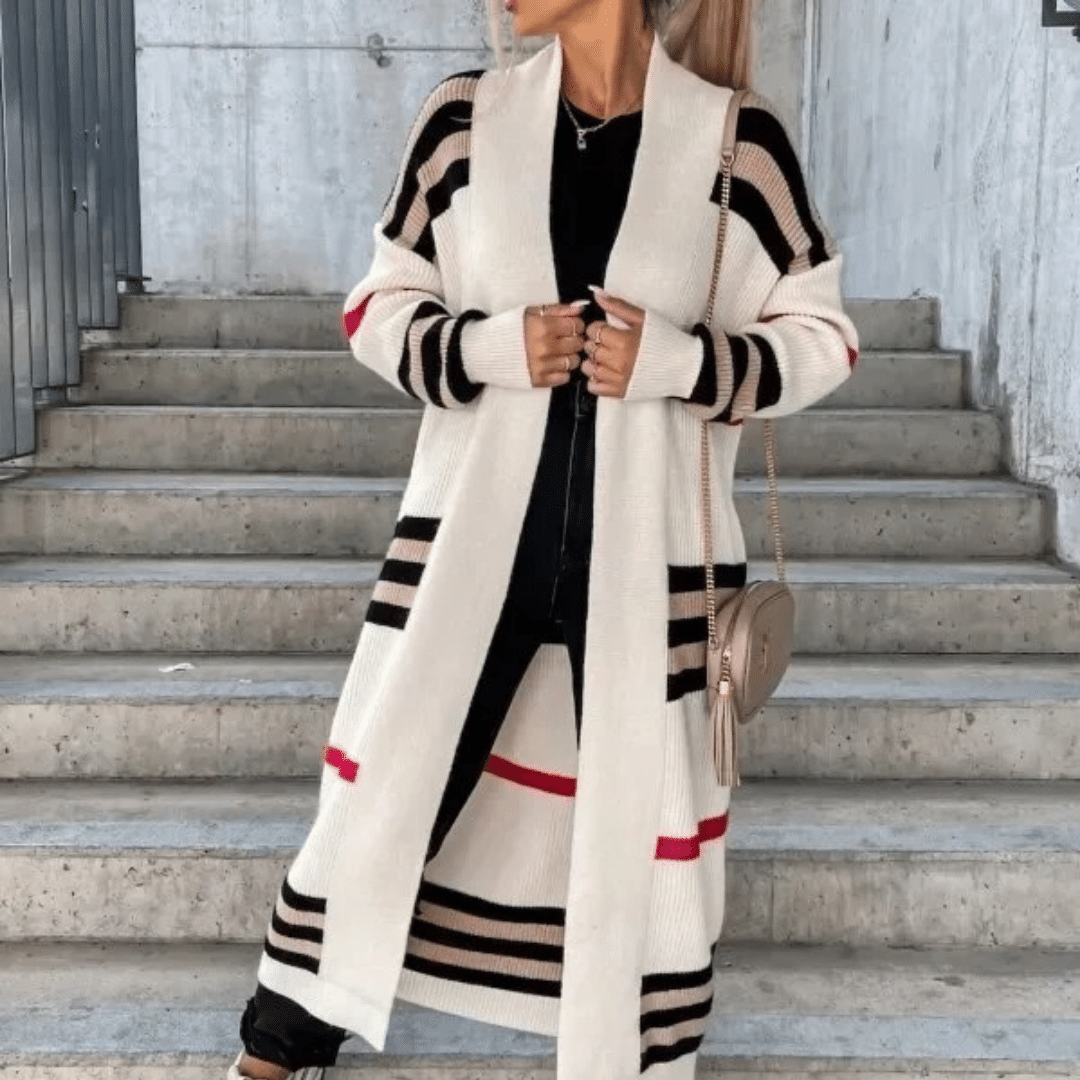 Joy® | Cardigan a righe fatto a mano