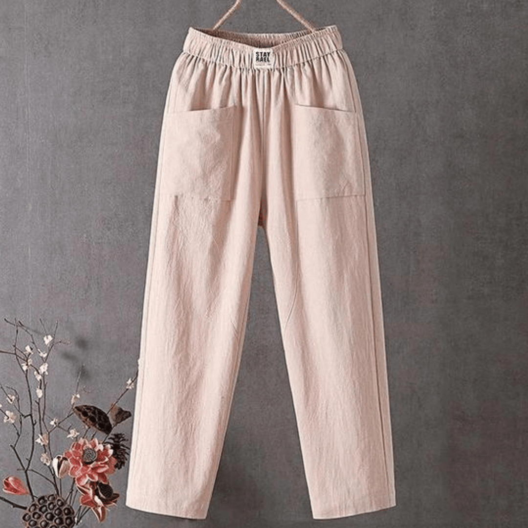 ALESSANDRA® | PANTALONI IN COTONE ESTIVI