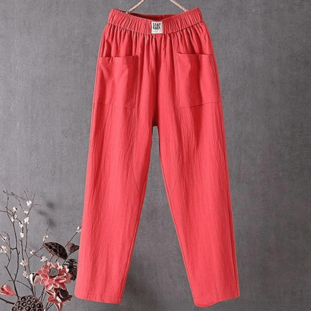 ALESSANDRA® | PANTALONI IN COTONE ESTIVI