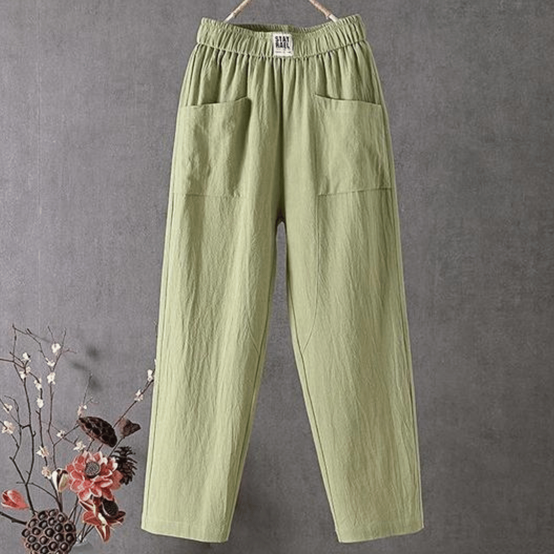 ALESSANDRA® | PANTALONI IN COTONE ESTIVI