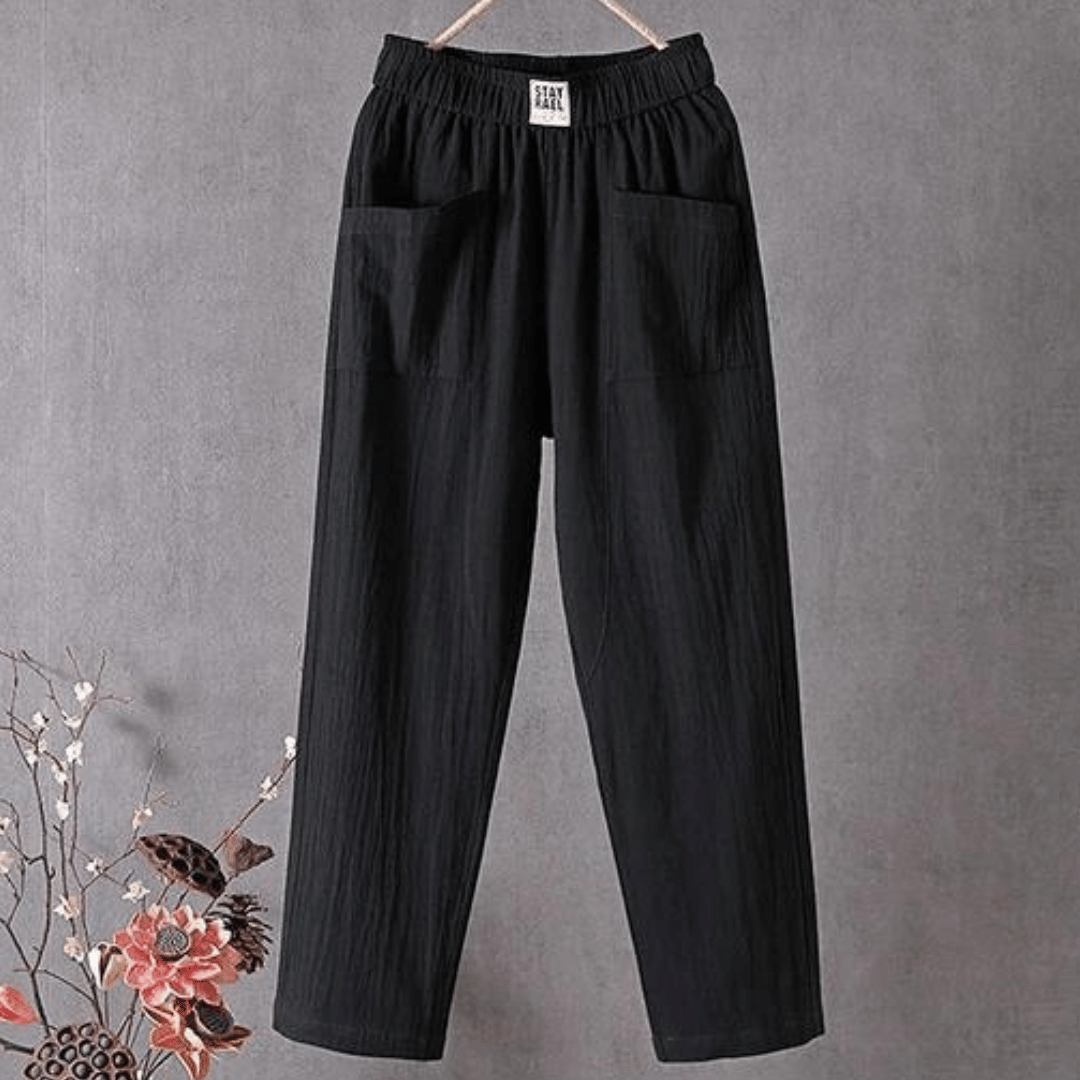 ALESSANDRA® | PANTALONI IN COTONE ESTIVI