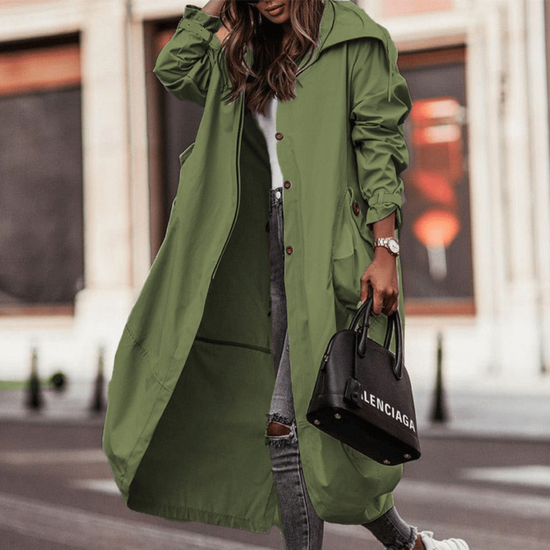 Lola® | trench estivo con cappuccio