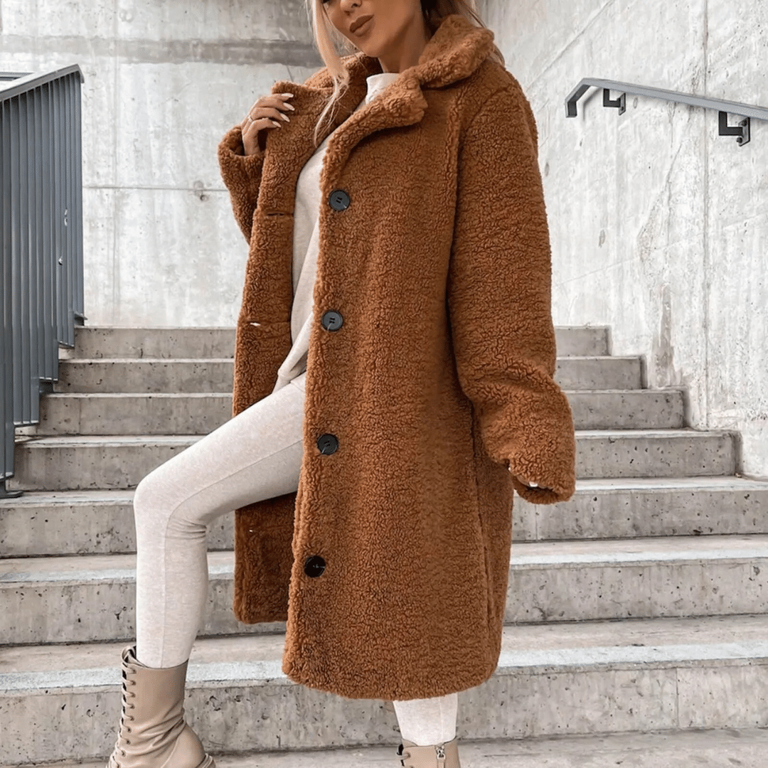 Amelia® | Cappotto Teddy fatto a mano