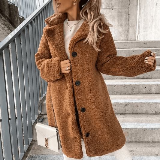 Amelia® | Cappotto Teddy fatto a mano