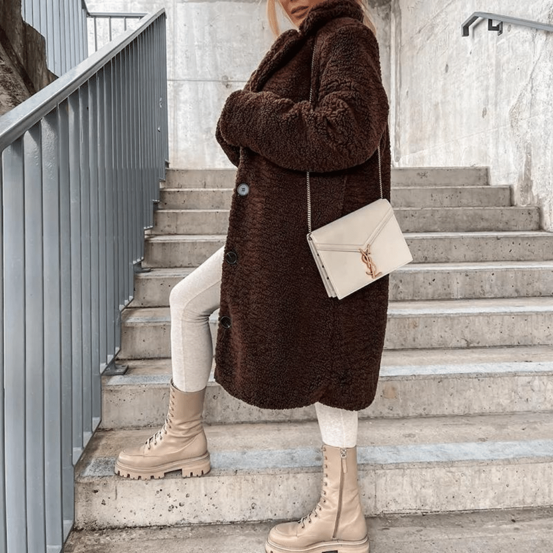 Amelia® | Cappotto Teddy fatto a mano