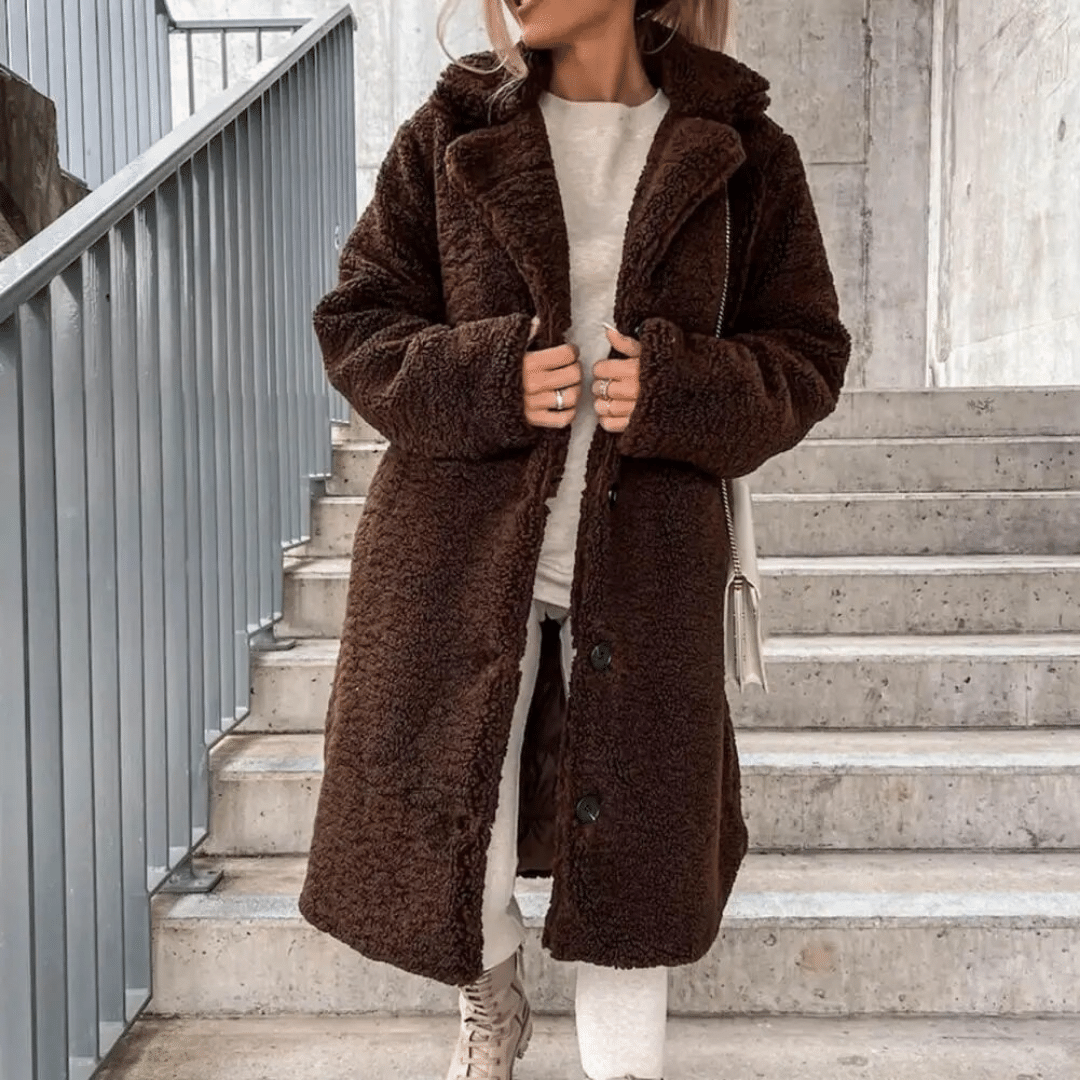 Amelia® | Cappotto Teddy fatto a mano