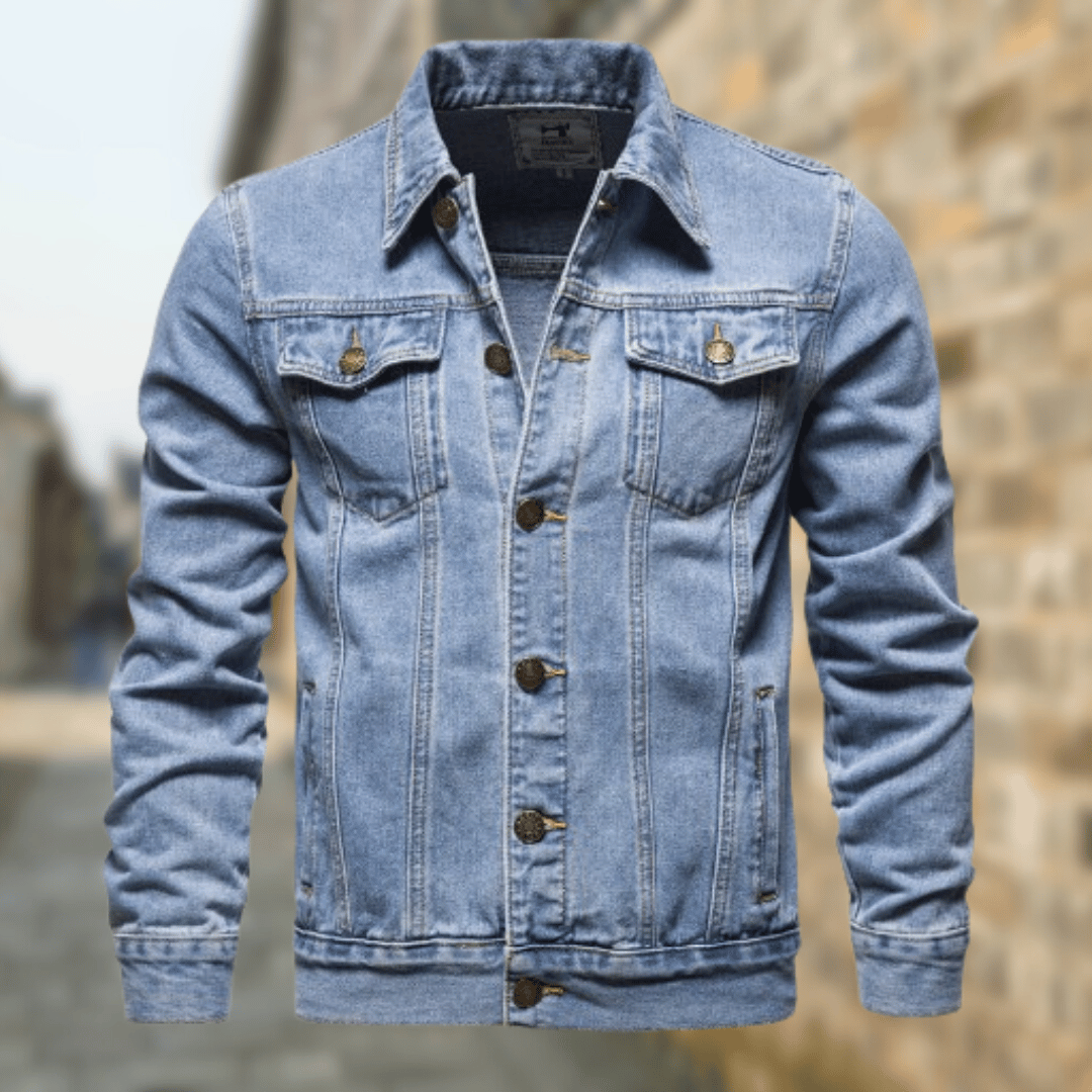 VALENTINO® | MODERNA GIACCA IN DENIM DA UOMO