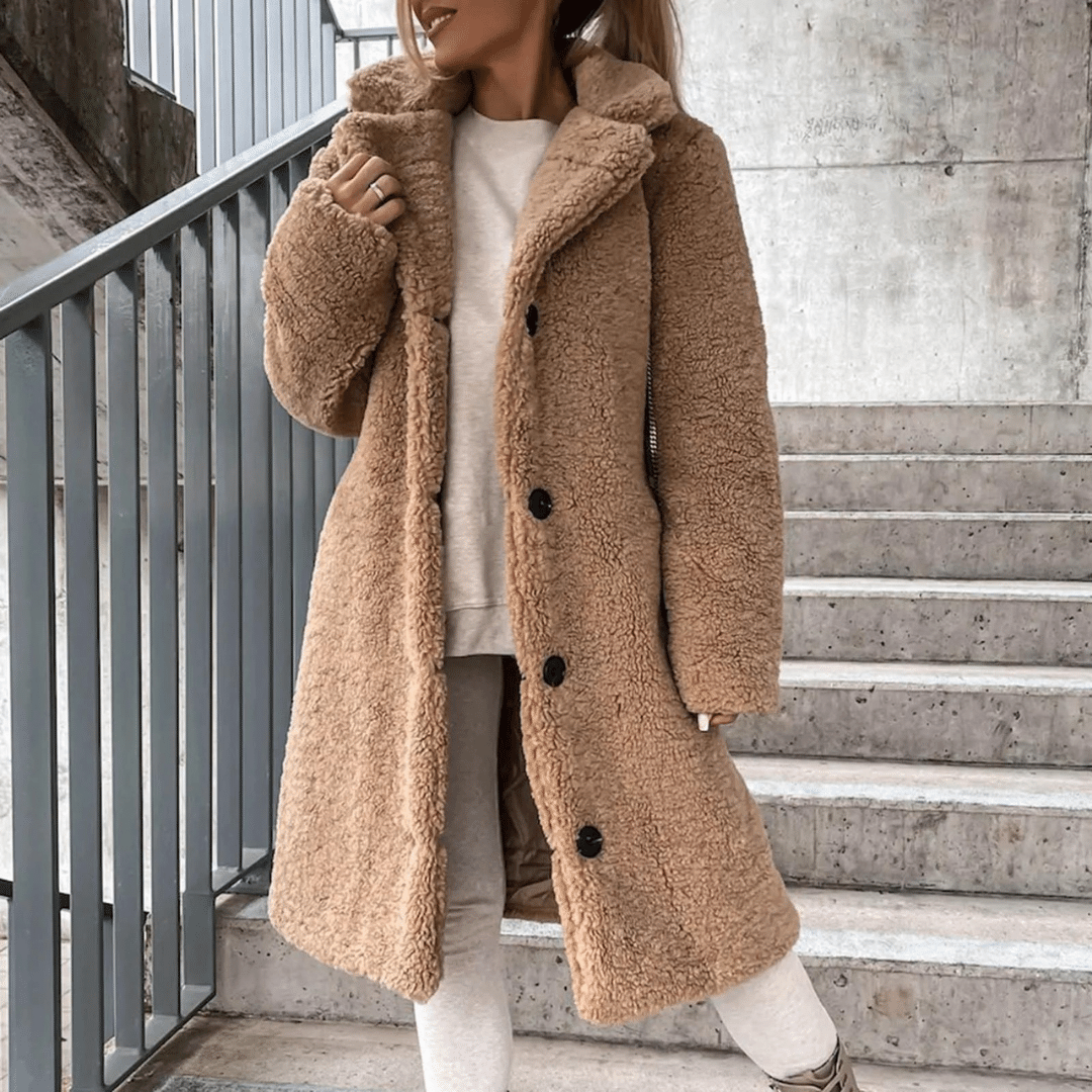 Amelia® | Cappotto Teddy fatto a mano