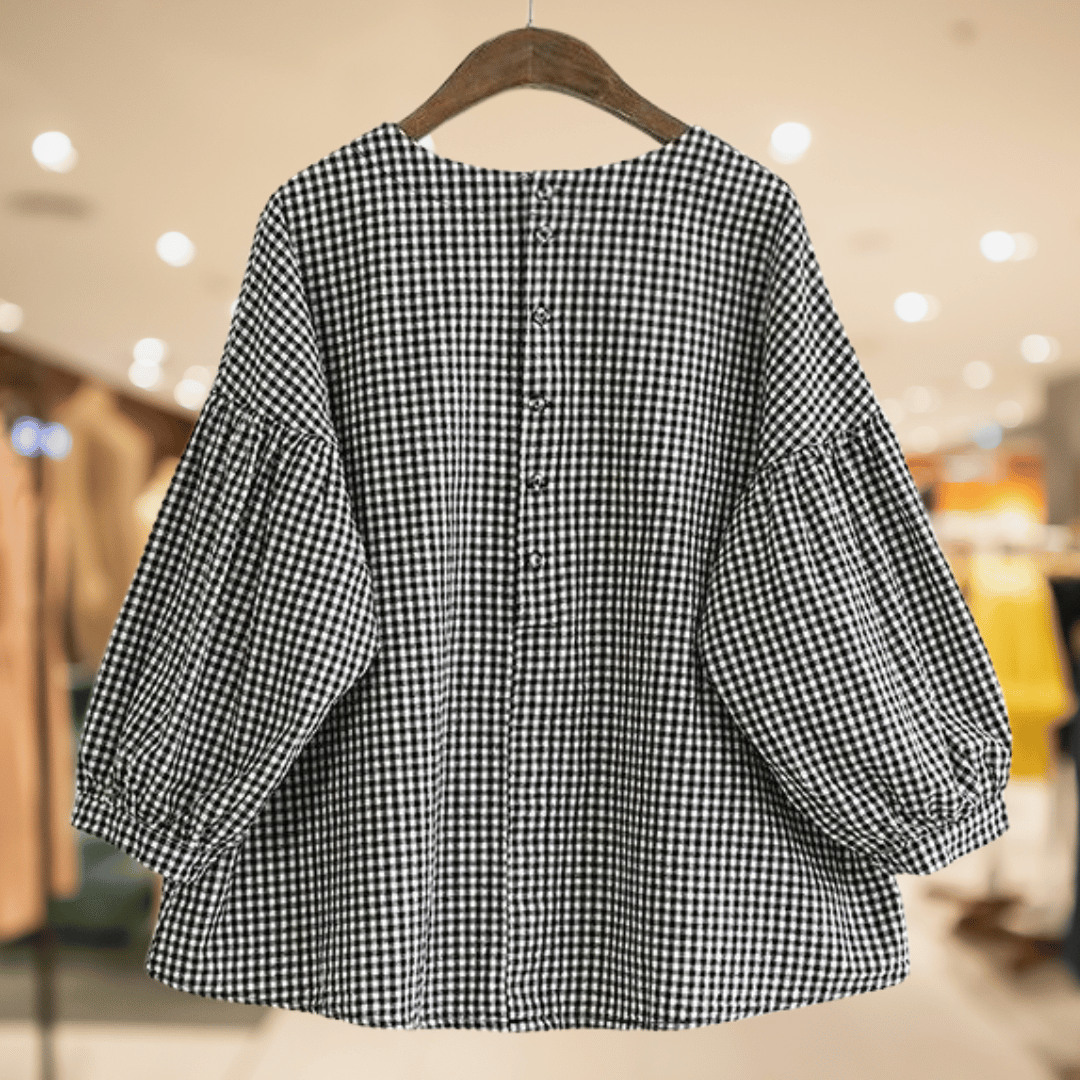 CORA® | ELEGANTE BLUSA CON BOTTONI