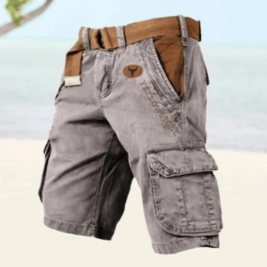 GIOSUE'® | PANTALONCINI CARGO DA UOMO CON TASCHE