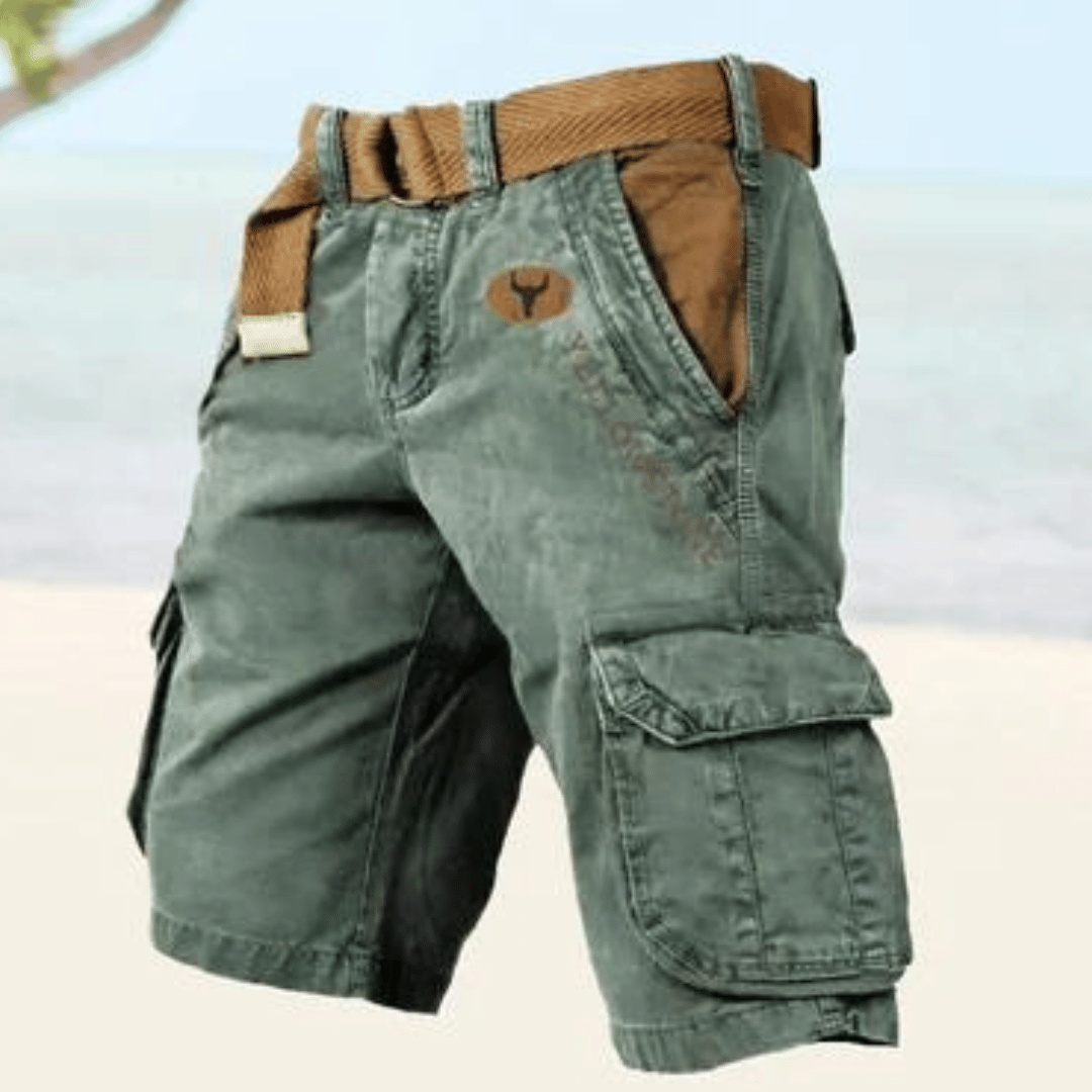 GIOSUE'® | PANTALONCINI CARGO DA UOMO CON TASCHE