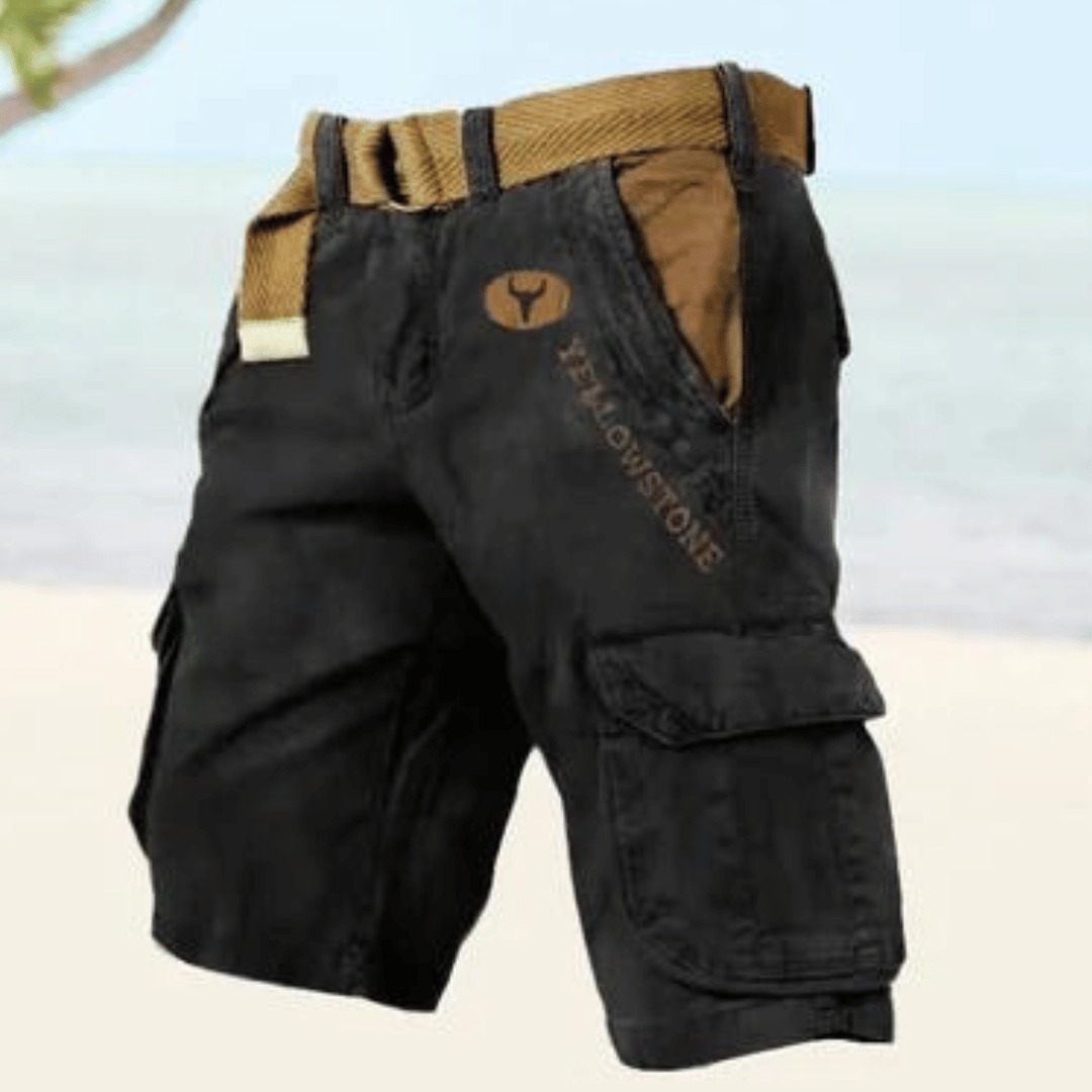 GIOSUE'® | PANTALONCINI CARGO DA UOMO CON TASCHE