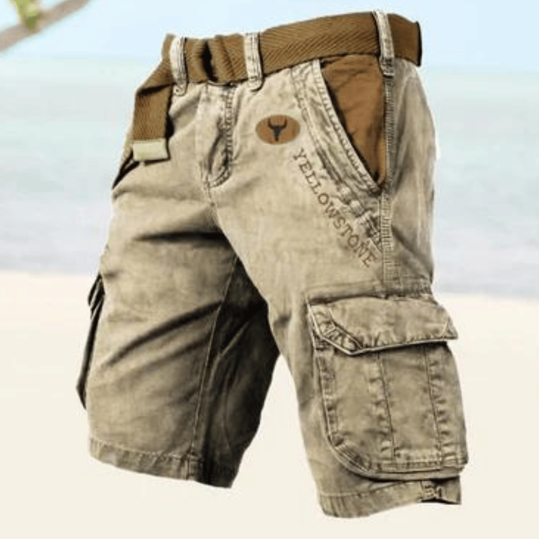 GIOSUE'® | PANTALONCINI CARGO DA UOMO CON TASCHE