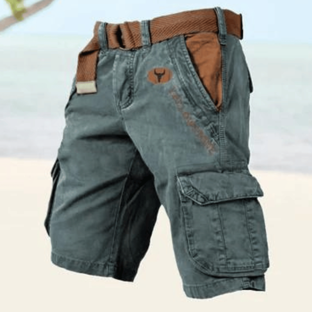 GIOSUE'® | PANTALONCINI CARGO DA UOMO CON TASCHE