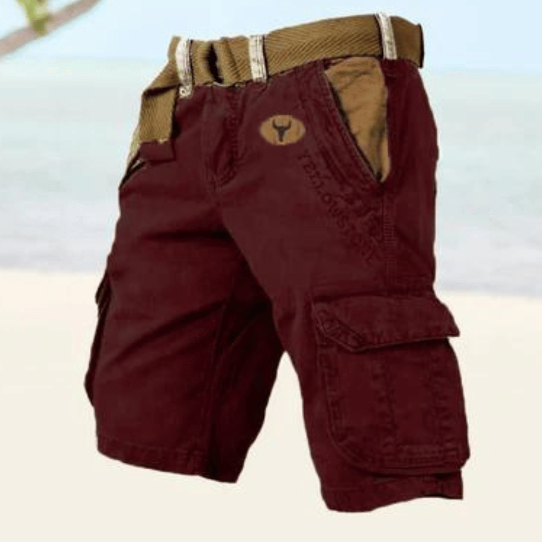 GIOSUE'® | PANTALONCINI CARGO DA UOMO CON TASCHE