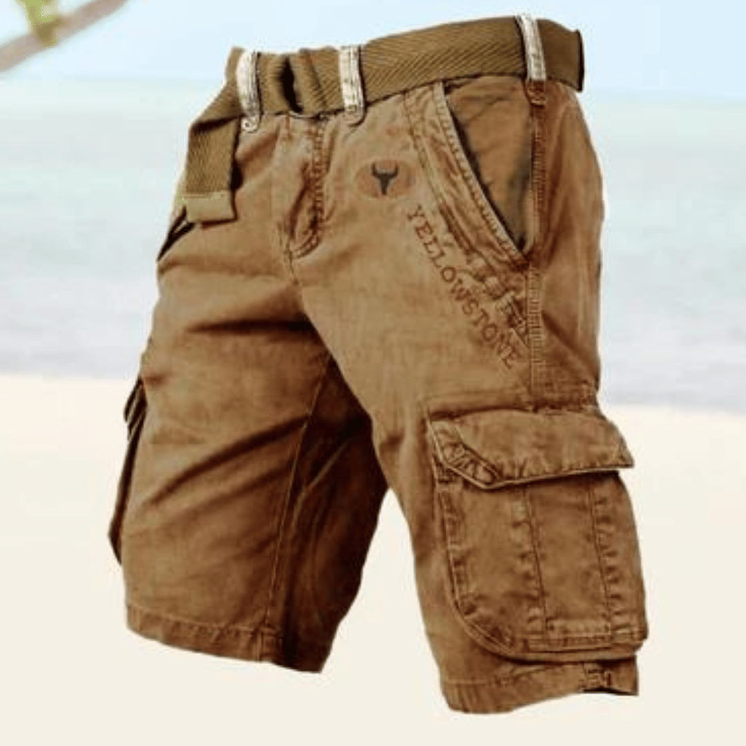 GIOSUE'® | PANTALONCINI CARGO DA UOMO CON TASCHE