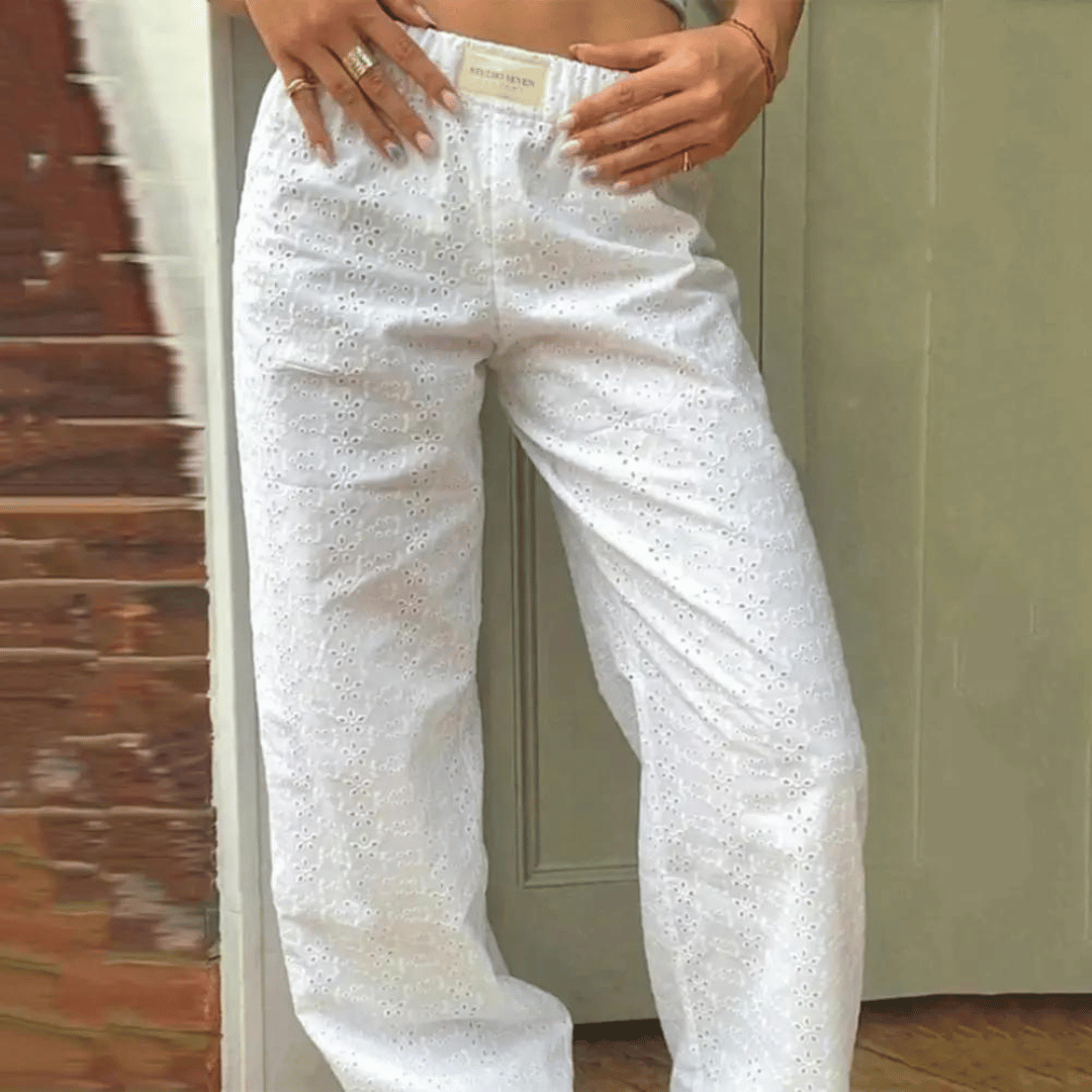 FABIOLA® | PANTALONI IN COTONE ESTIVI