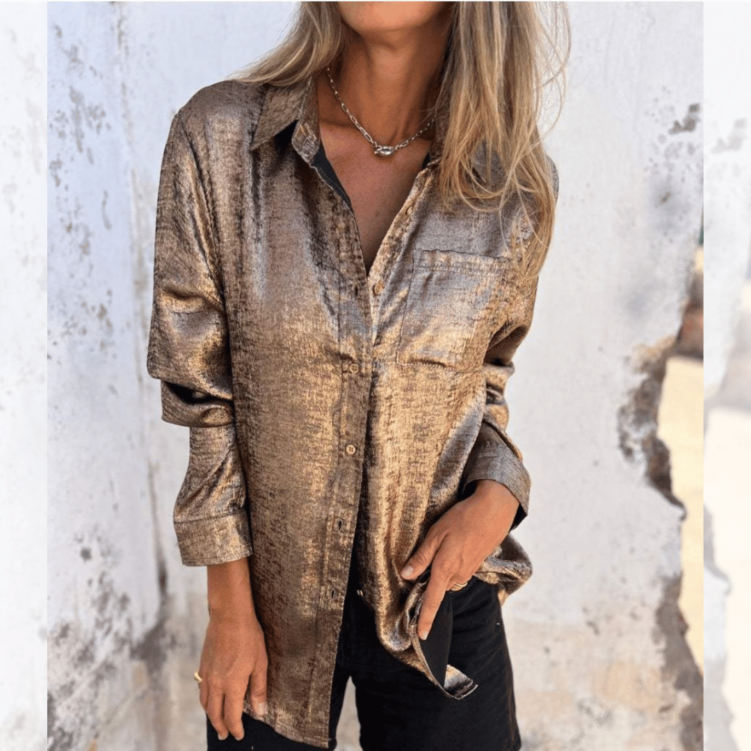 Dorothy® | Camicia metallizzata elegante