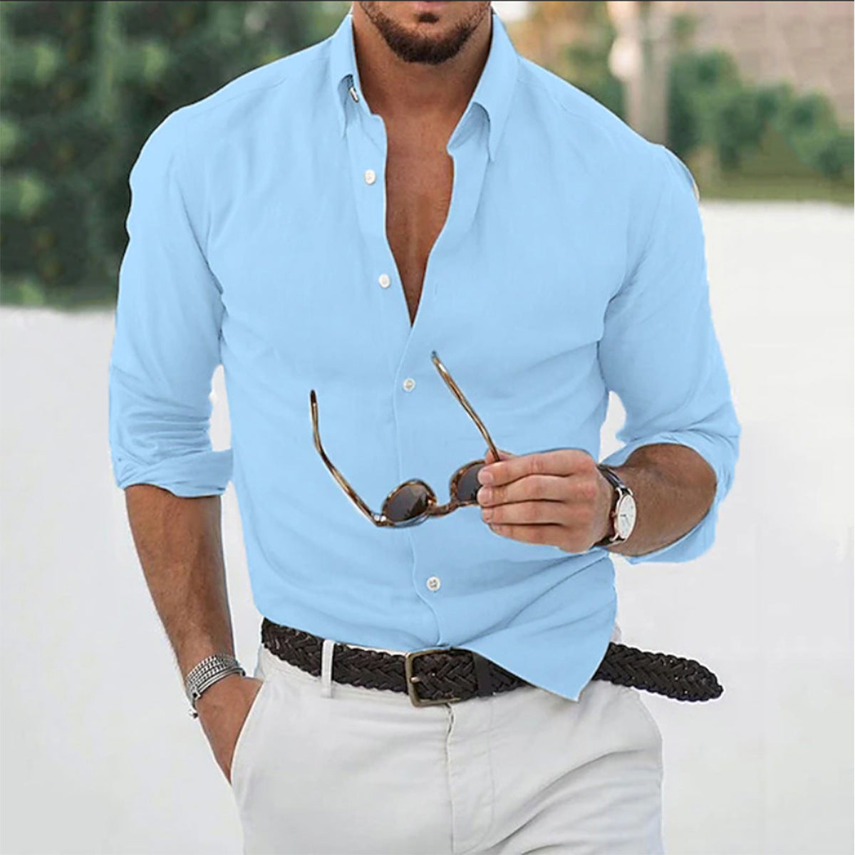 DINO® | CAMICIA DA UOMO CASUAL ESTIVA