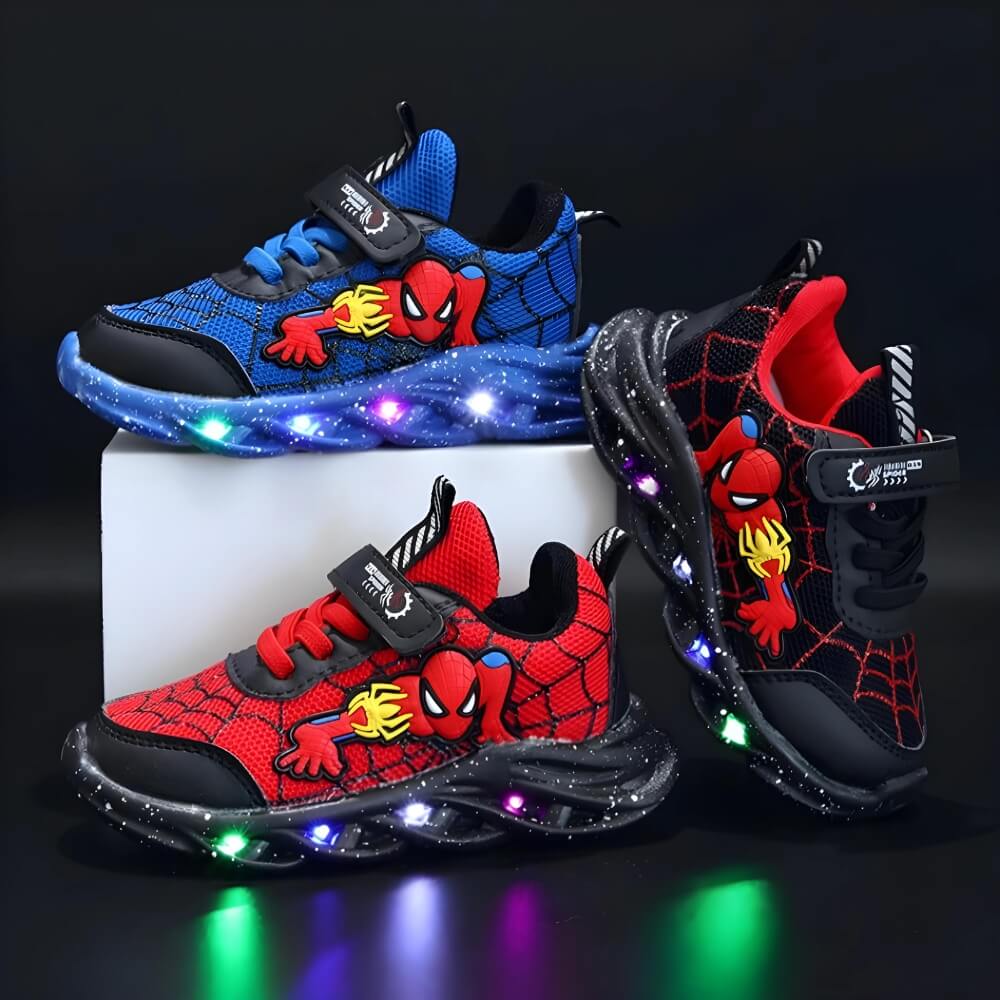 SPIDERKIDS® | SCARPE A TEMA SPIDERMAN CON LUCI PER BAMBINI