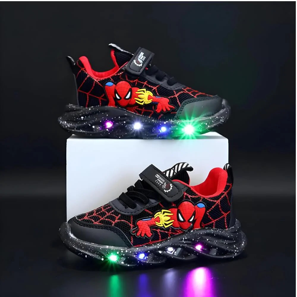 SPIDERKIDS® | SCARPE A TEMA SPIDERMAN CON LUCI PER BAMBINI