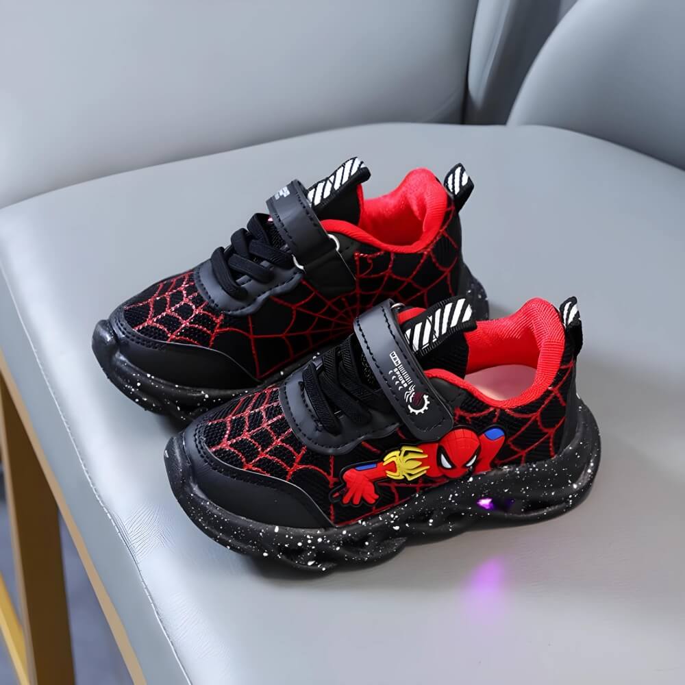 SPIDERKIDS® | SCARPE A TEMA SPIDERMAN CON LUCI PER BAMBINI